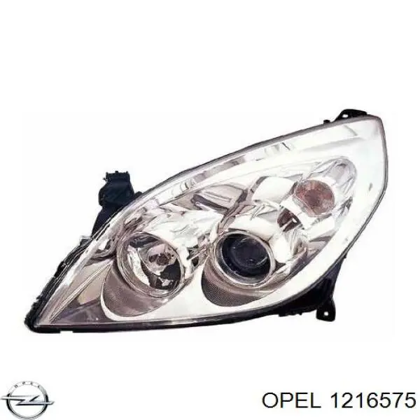 1216575 Opel фара левая