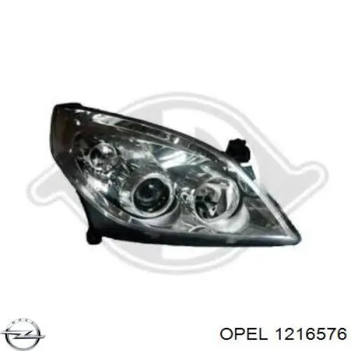 Правая блок фара Opel 1216576 цена, от 145.87 USD