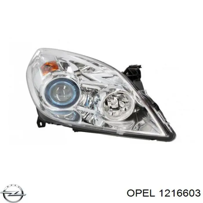 Купить 1216683 Opel Фара левая передняя