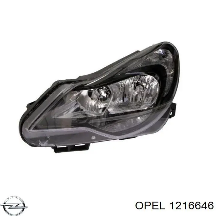 Фара левая Opel 13446801 цена, от 163.55 USD