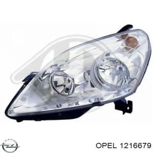 Купить 1216679 Opel Фара левая передняя