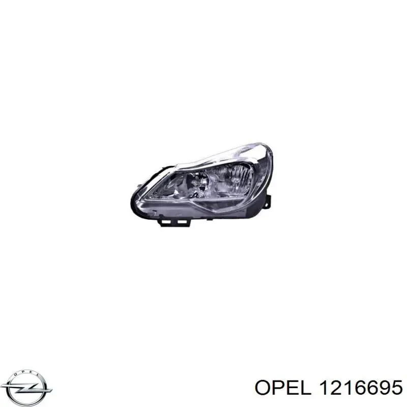 Купить 1216695 Opel Фара левая передняя