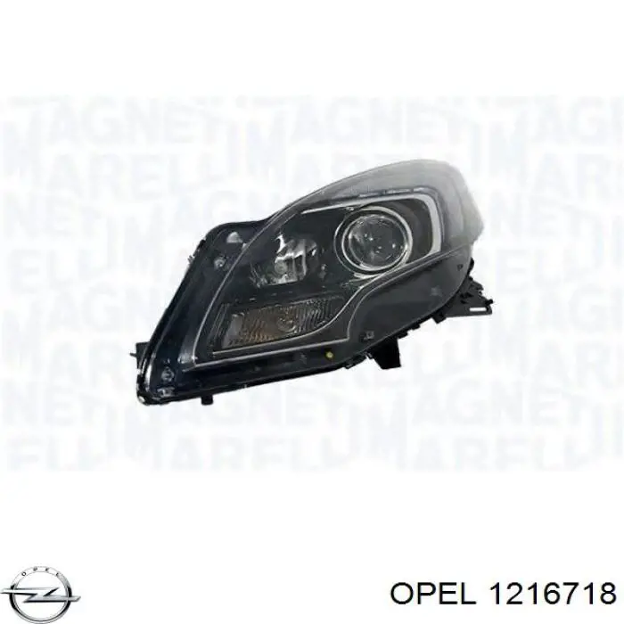 Фара левая Opel 1216718 цена, от 1083.51 USD