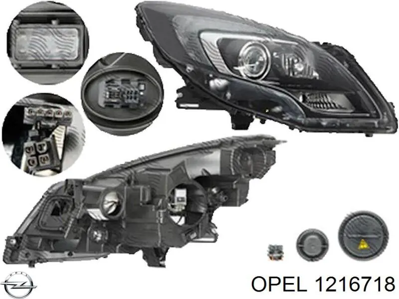 Купить 1216718 Opel Фара левая передняя