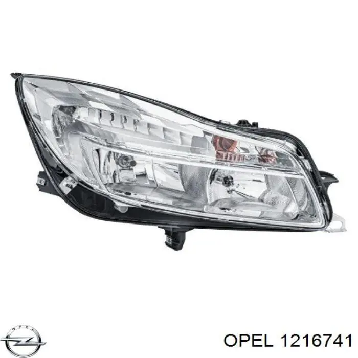 Правая блок фара Opel 1216741 цена, от 150.95 USD