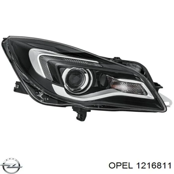 1216811 Opel Фара передняя правая