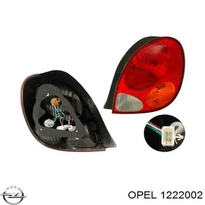 Фонарь задний правый General Motors 90442019 цена, от 21.98 USD