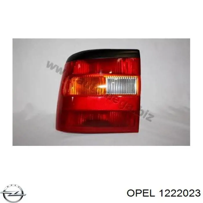 1222023 Opel фонарь задний левый