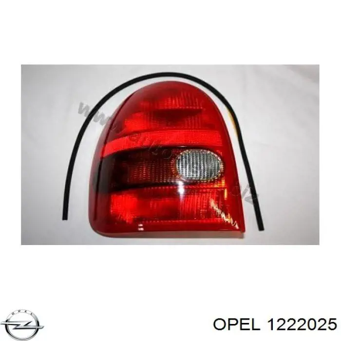 Фонарь задний левый 1222025 Opel