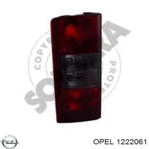 Задняя левая фара Opel 1222061 цена, от 28.81 USD