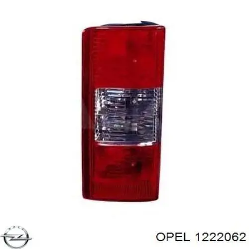 Купить 1222062 Opel Задняя правая фара