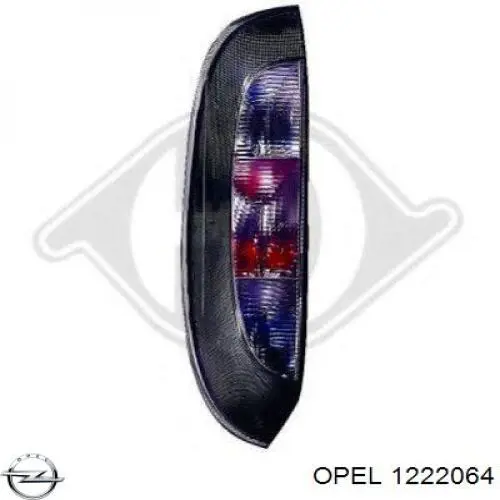 Фонарь задний левый 088137 VALEO