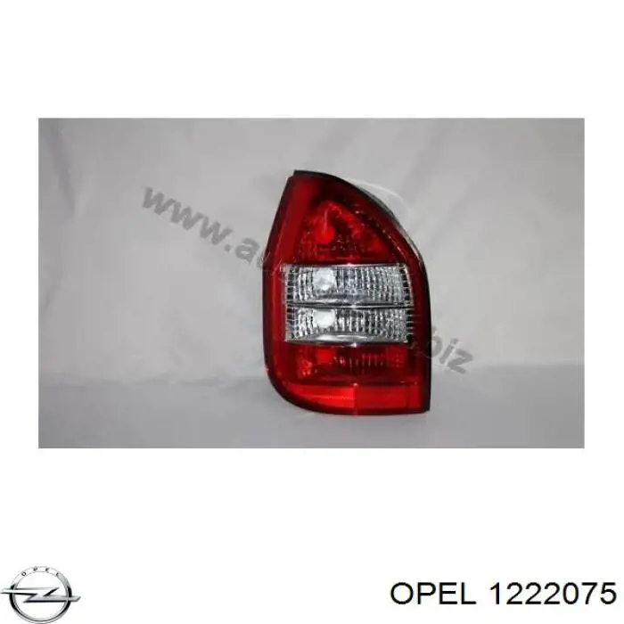 Фонарь задний левый 1222075 Opel