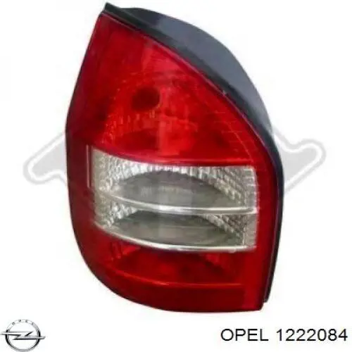  Задний фонарь Opel Zafira 