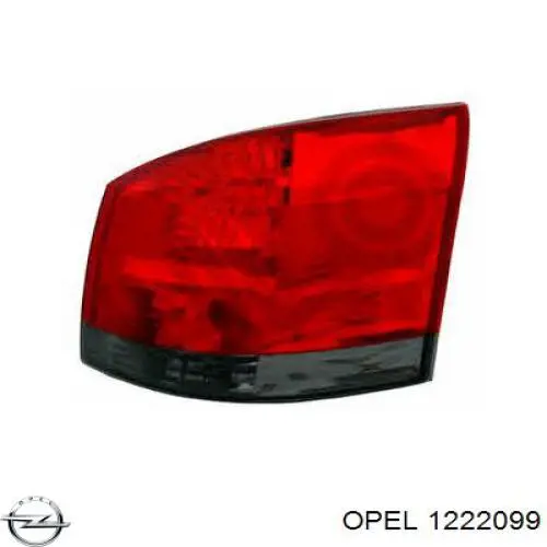 Задняя левая фара Opel 1222099 цена, от 2.28 USD