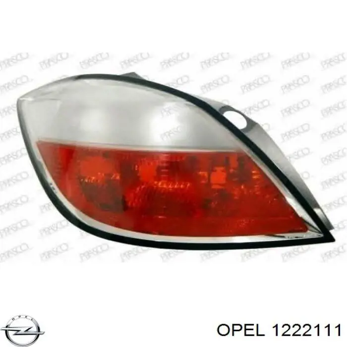 Задняя левая фара Opel 1222111 цена, от 48.46 USD