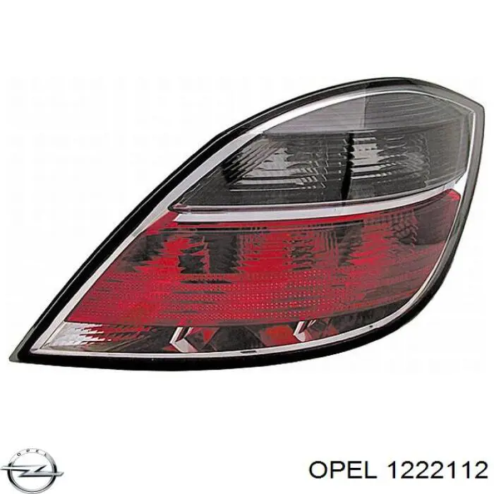 Купить 1222112 Opel Задняя правая фара
