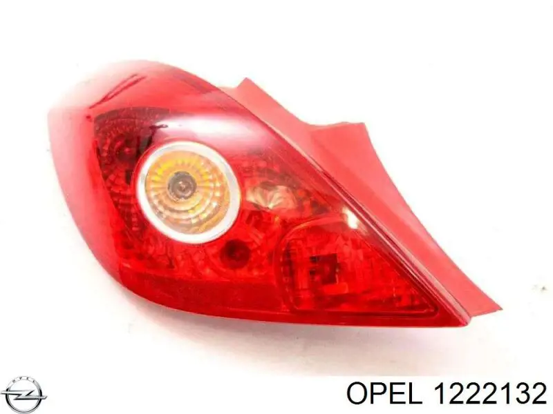 1222132 Opel фонарь задний левый