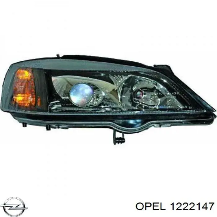 1222147 Opel фонарь задний левый