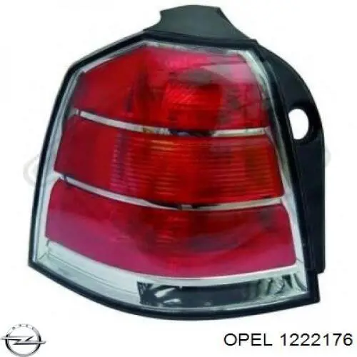 Задняя левая фара Opel 1222176 цена, от 62.91 USD