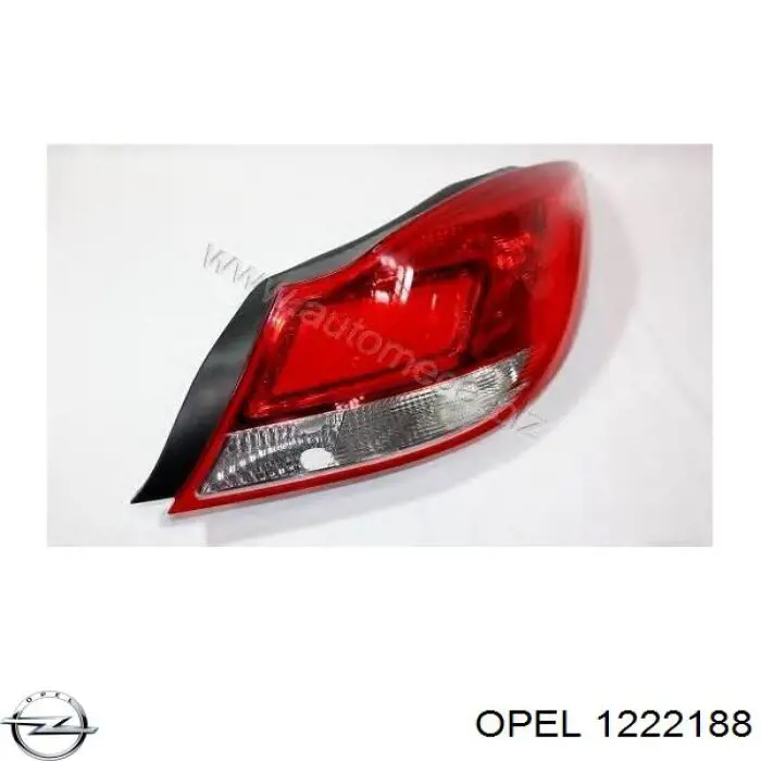 Купить 1222188 Opel Задняя правая фара