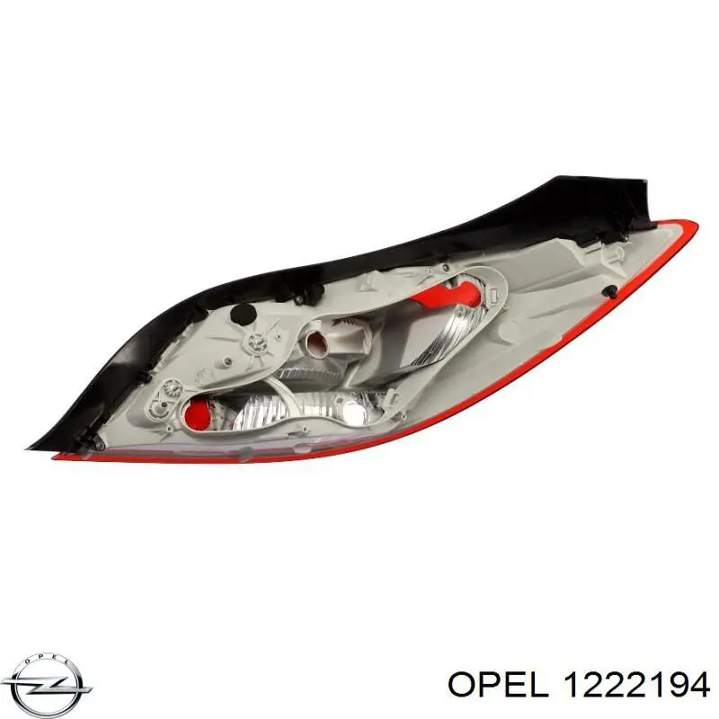 Фонарь задний правый Opel 1222194 цена, от 54.84 USD