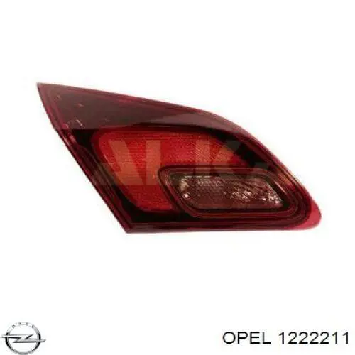 Фонарь задний левый, внутренний Opel 1222211 цена, от 38.42 USD