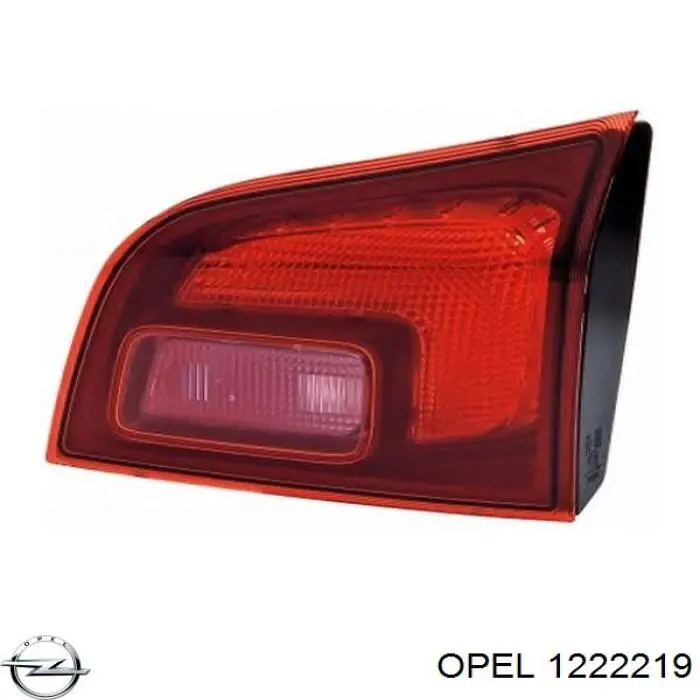 Фонарь задний левый, внутренний Opel 1222219 цена, от 104.34 USD