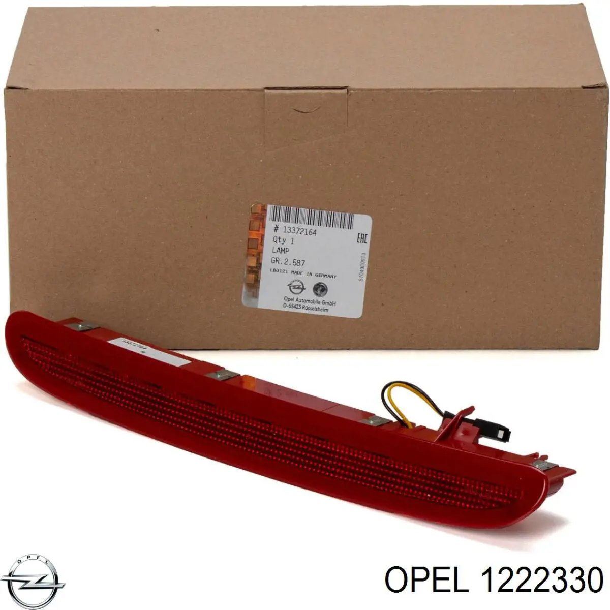 Купить 13372164 Opel Стоп-сигнал заднего стекла