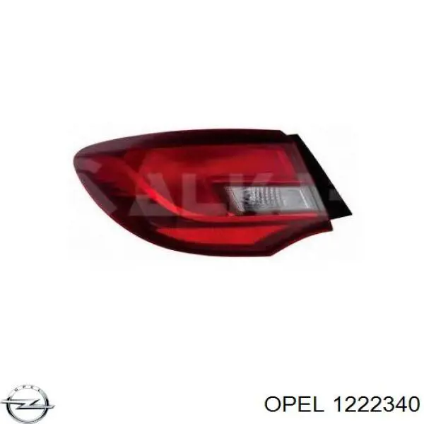 Фара задняя правая внешняя Opel 25870154 цена, от 88.05 USD