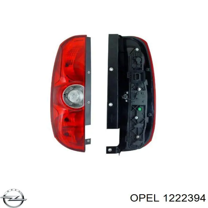 1222394 Opel Задний левый стоп