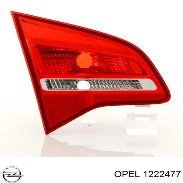 Фонарь задний левый внутренний 13435485 Opel