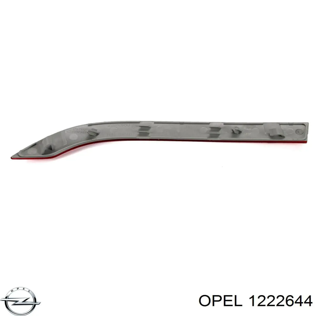 Отражатель бампера заднего правый Opel 1222644 цена, от 28.44 USD