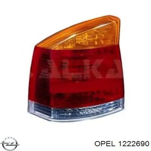 Купить 1222690 Opel Задняя правая фара