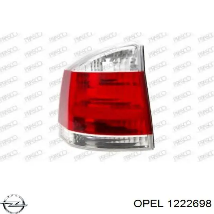 Задняя левая фара Opel 1222698 цена, от 40.59 USD