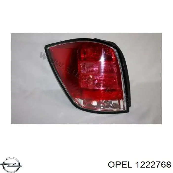 Фонарь задний левый 4421950LUE Depo/Loro/Abakus