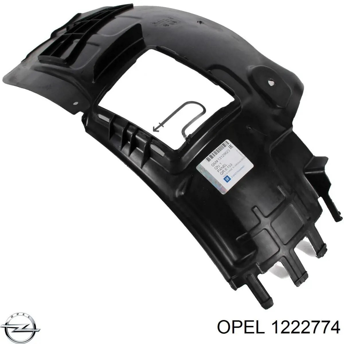 Lanterna traseira central para Opel Zafira (A05)