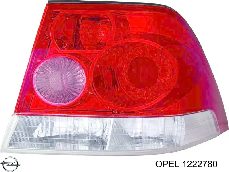 Купить 1222780 Opel Задняя правая фара