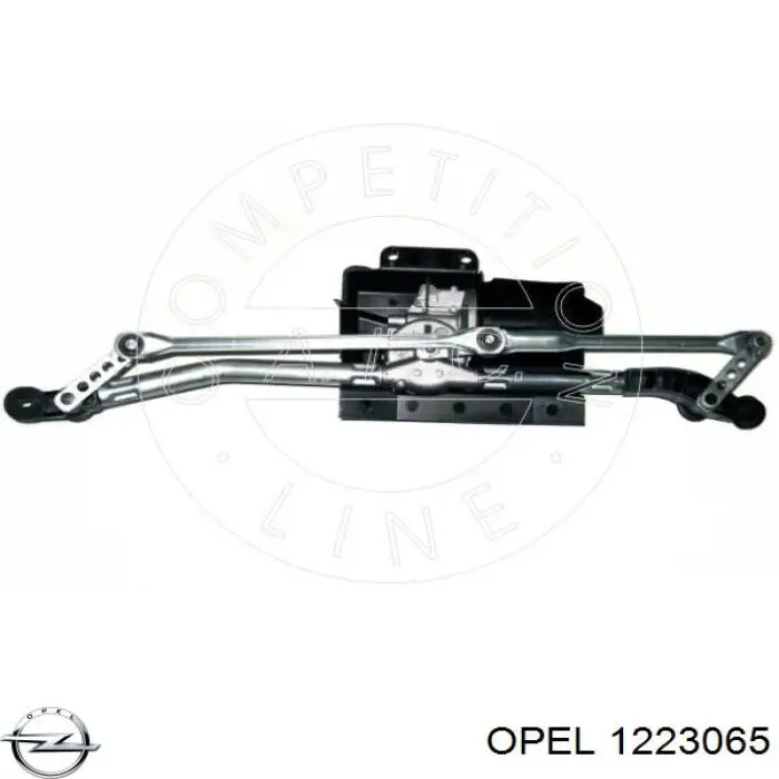 Задний фонарь 1223065 Opel