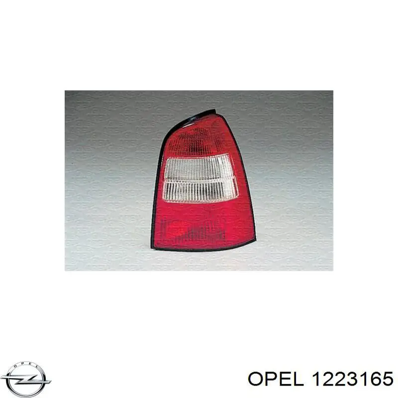 Фонарь задний левый 9192721 Opel