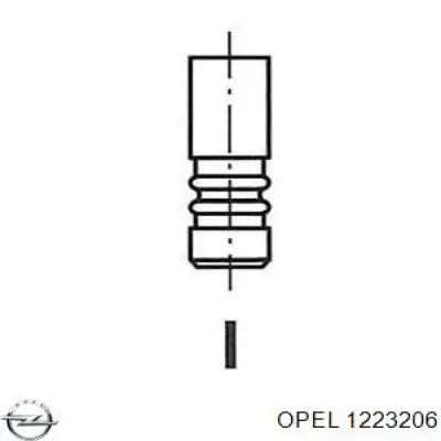 Фонарь задний правый внутренний 1223206 Opel