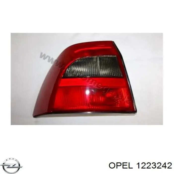 1223242 Opel фонарь задний левый