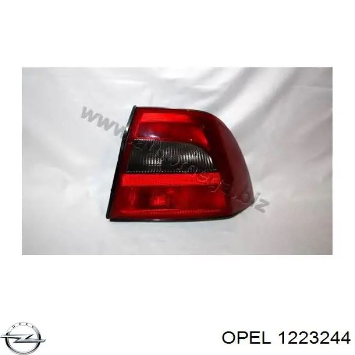 1223244 Opel фонарь задний правый