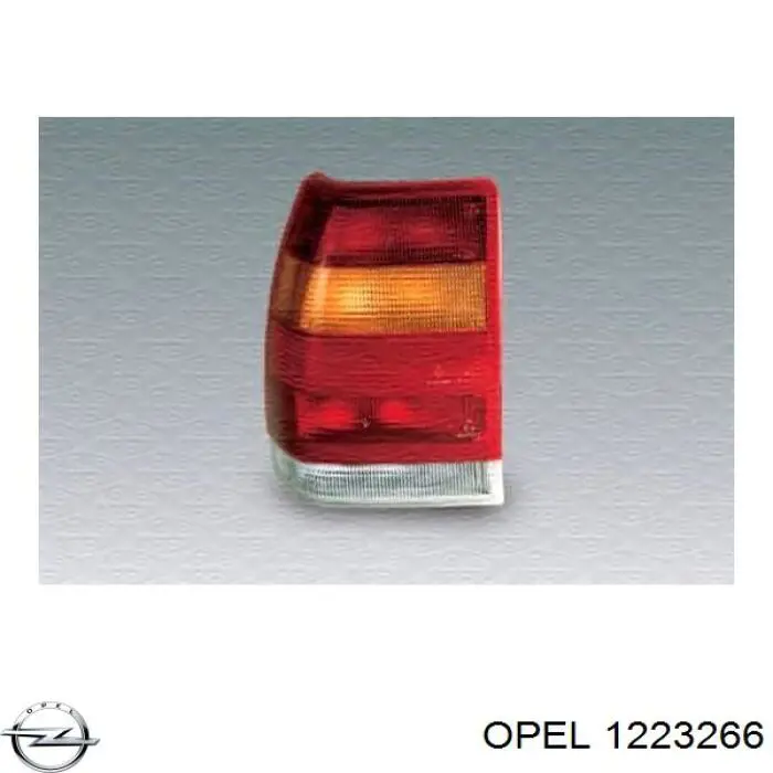 Купить 1223266 Opel Задняя правая фара