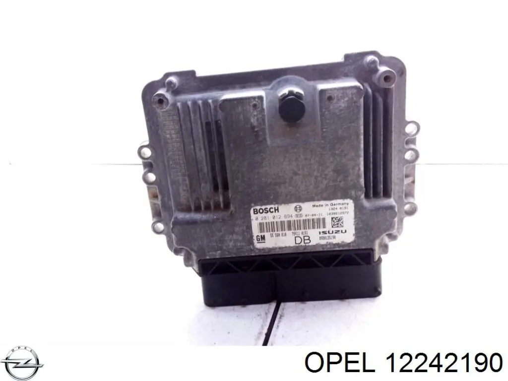 ЭБУ двигателем Opel 12242190 цена, от 141.08 USD