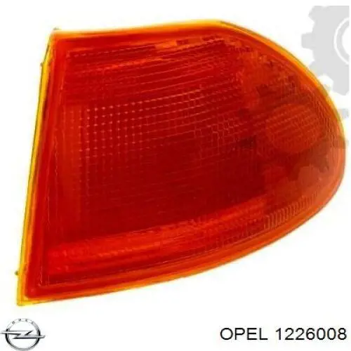 Указатель поворота правый Opel 1226008