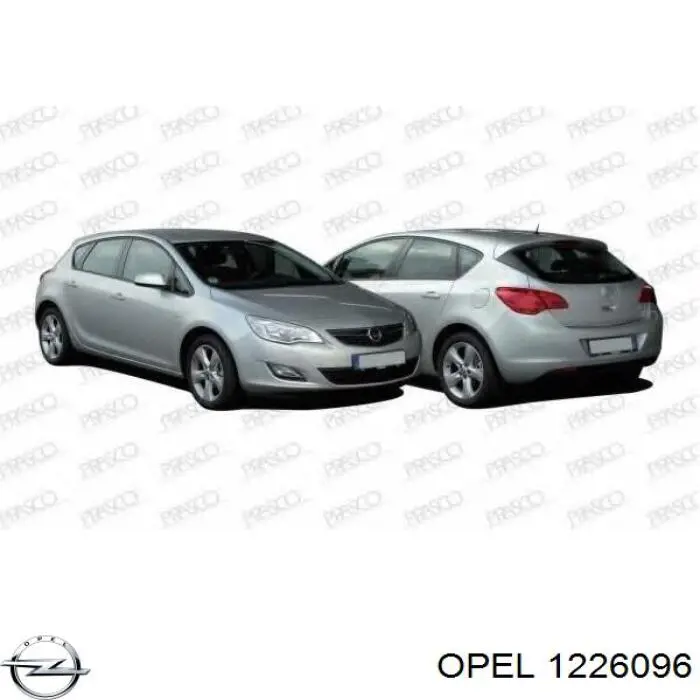 Фара противотуманная левая 13293618 Peugeot/Citroen