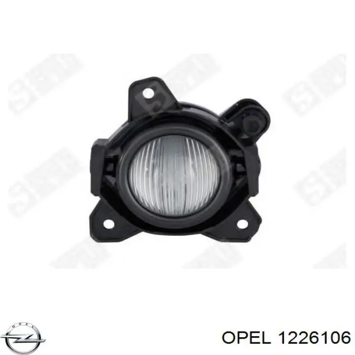 Фара противотуманная, правая Opel 1226106 цена, от 52.07 USD