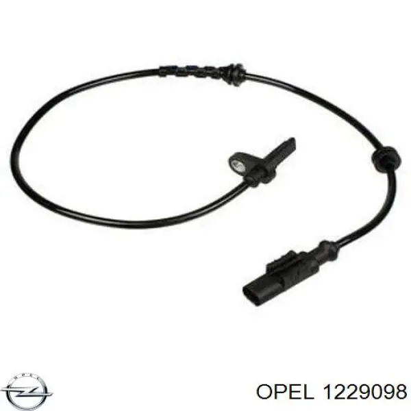 1229098 Opel sensor abs traseiro