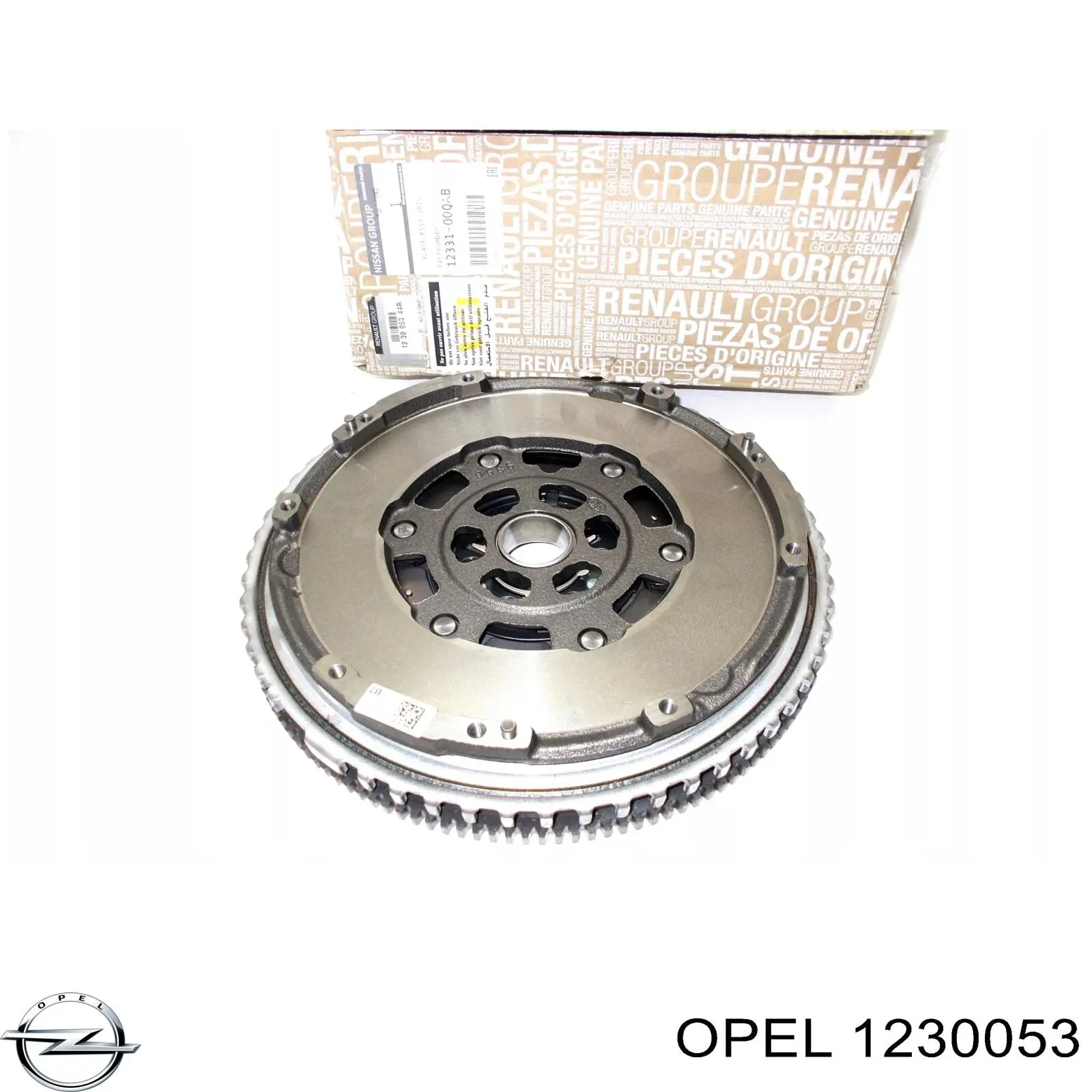 Плафон салона 1230053 Opel